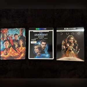 Blu-Ray movies